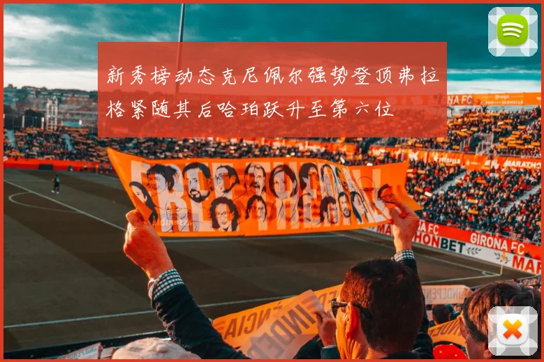 新秀榜动态克尼佩尔强势登顶弗拉格紧随其后哈珀跃升至第六位