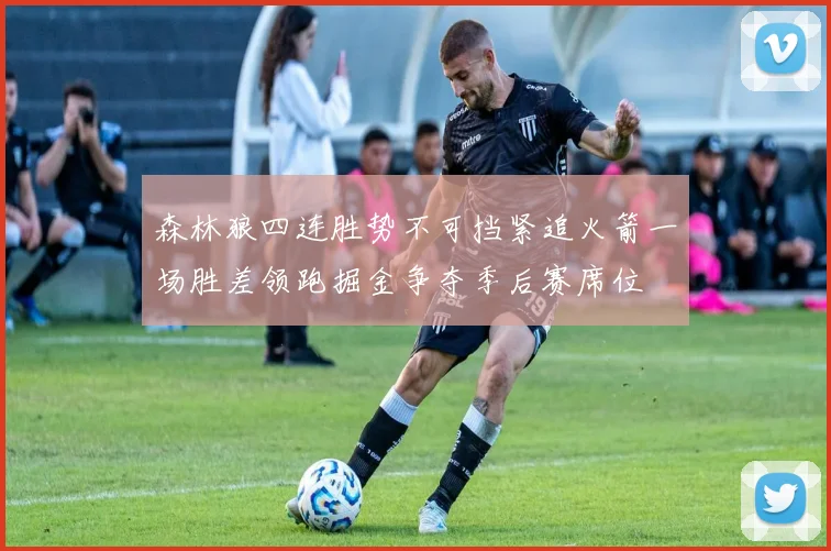 森林狼四连胜势不可挡紧追火箭一场胜差领跑掘金争夺季后赛席位